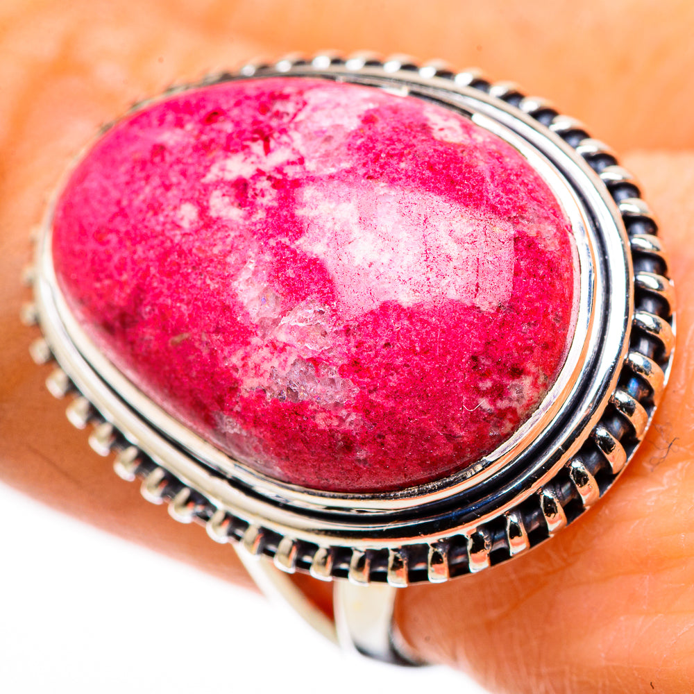 Thulite Rings handcrafted by Anasilvercos - RING132678