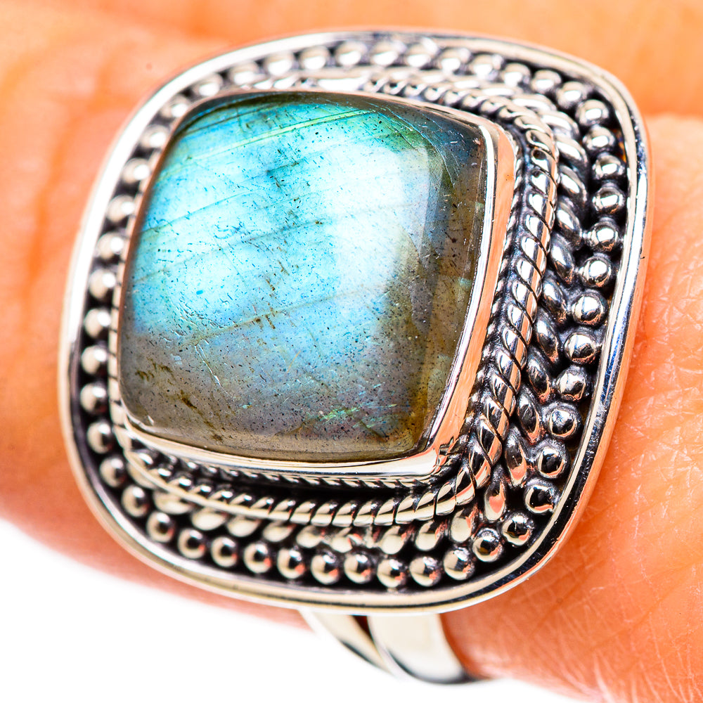 Labradorite Rings handcrafted by Anasilvercos - RING132696
