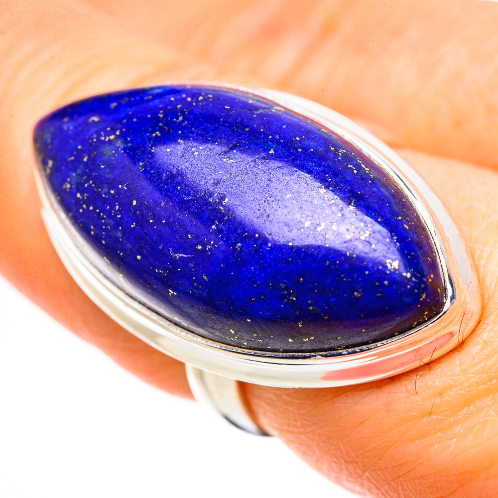Lapis Lazuli Rings handcrafted by Anasilvercos - RING132716