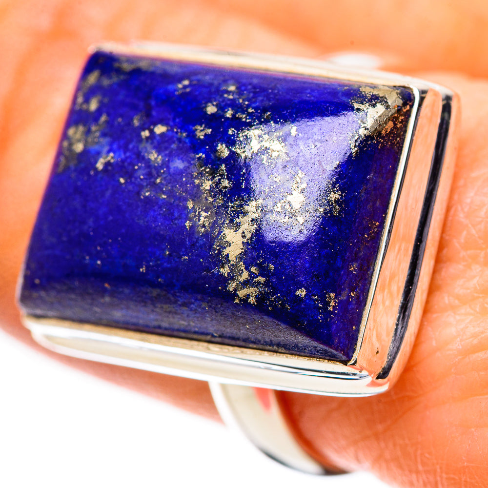 Lapis Lazuli Rings handcrafted by Anasilvercos - RING132744