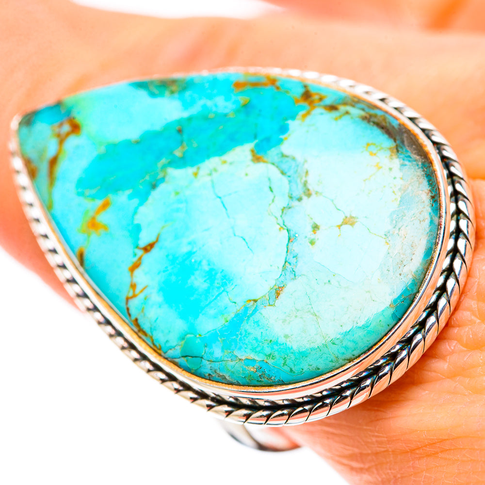 Chrysocolla Rings handcrafted by Anasilvercos - RING132746
