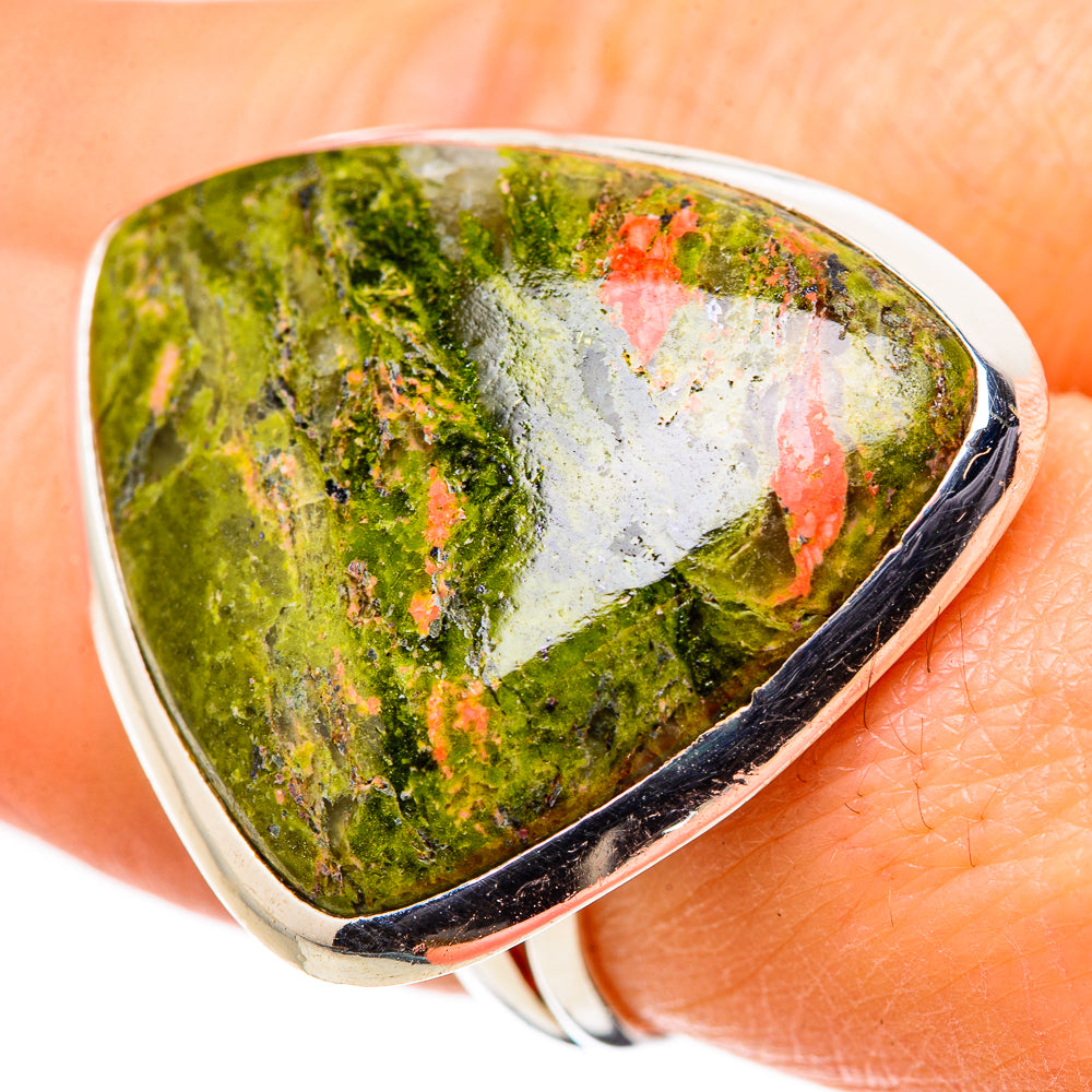 Unakite Rings handcrafted by Anasilvercos - RING132753