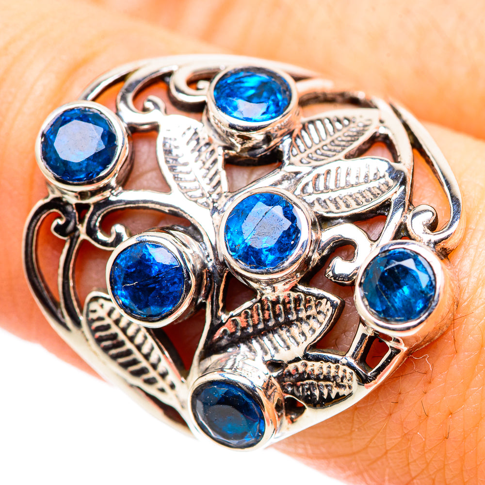 Swiss Blue Topaz Rings handcrafted by Anasilvercos - RING132765