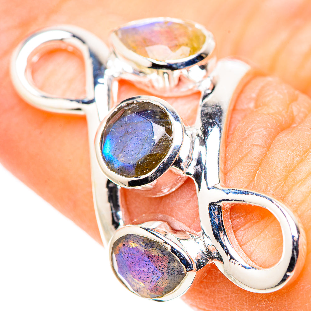 Labradorite Rings handcrafted by Anasilvercos - RING132791