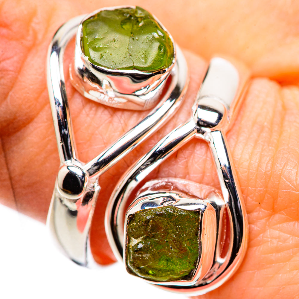 Peridot Rings handcrafted by Anasilvercos - RING132800
