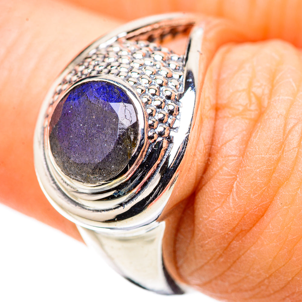 Labradorite Rings handcrafted by Anasilvercos - RING132828