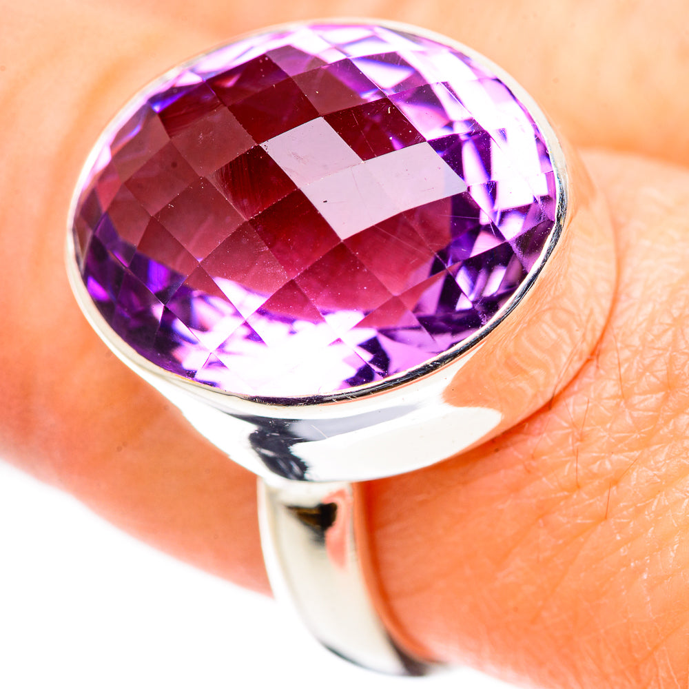 Amethyst Rings handcrafted by Anasilvercos - RING132862