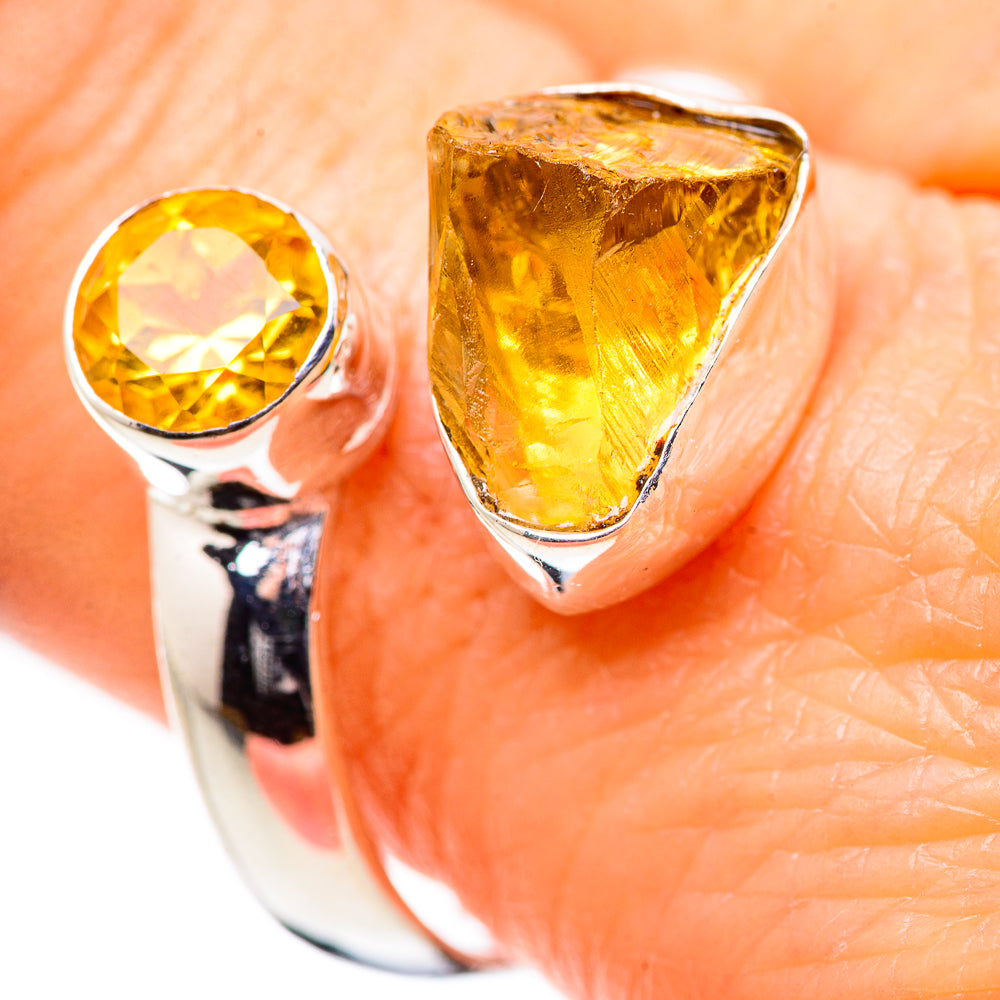 Citrine Rings handcrafted by Anasilvercos - RING132881