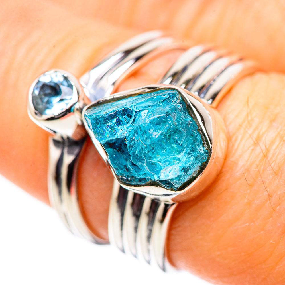 Apatite Rings handcrafted by Anasilvercos - RING132900