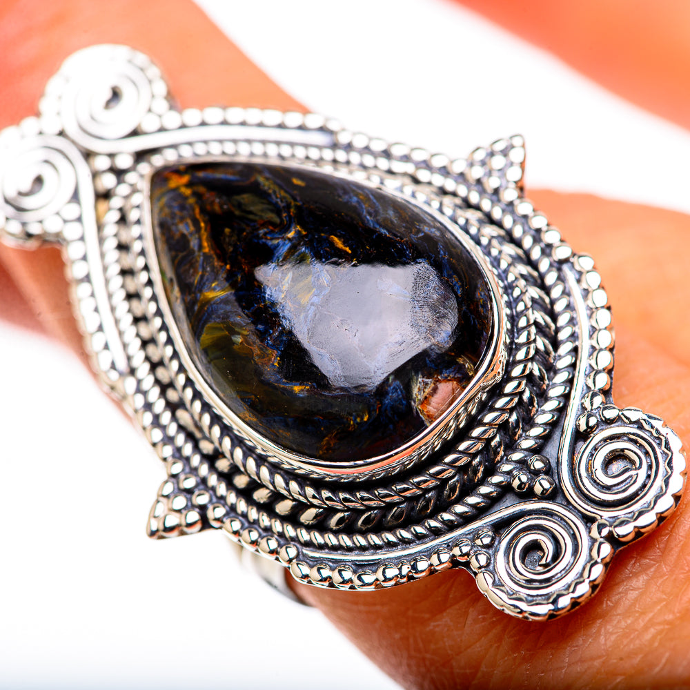 Pietersite Rings handcrafted by Anasilvercos - RING132913