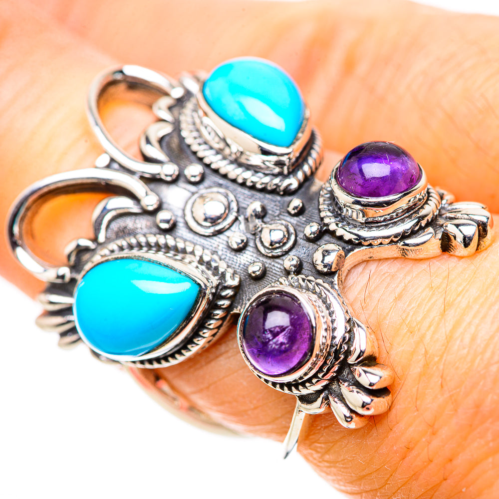Larimar Rings handcrafted by Anasilvercos - RING132917