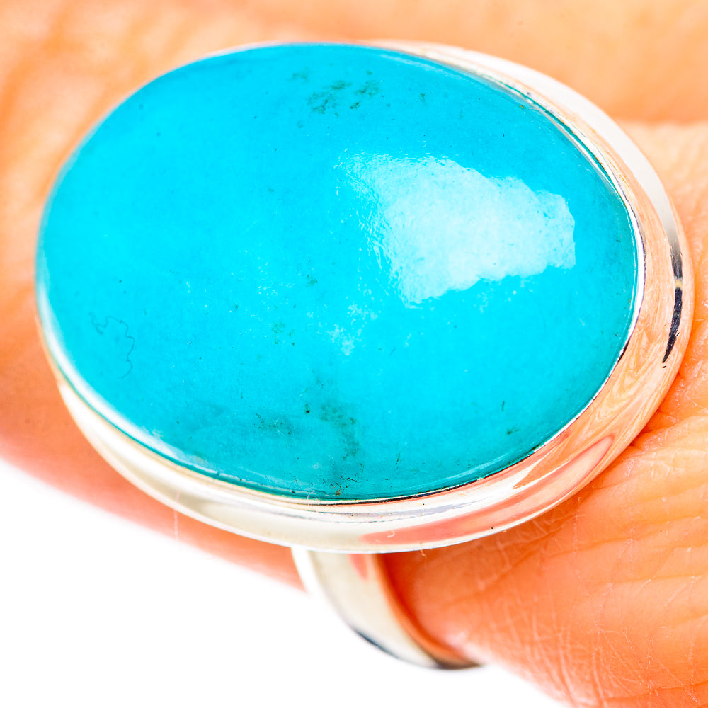 Peruvian Amazonite Rings handcrafted by Anasilvercos - RING132925