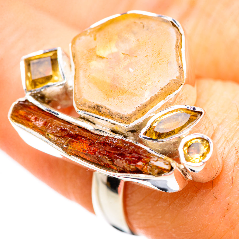 Citrine Rings handcrafted by Anasilvercos - RING133000
