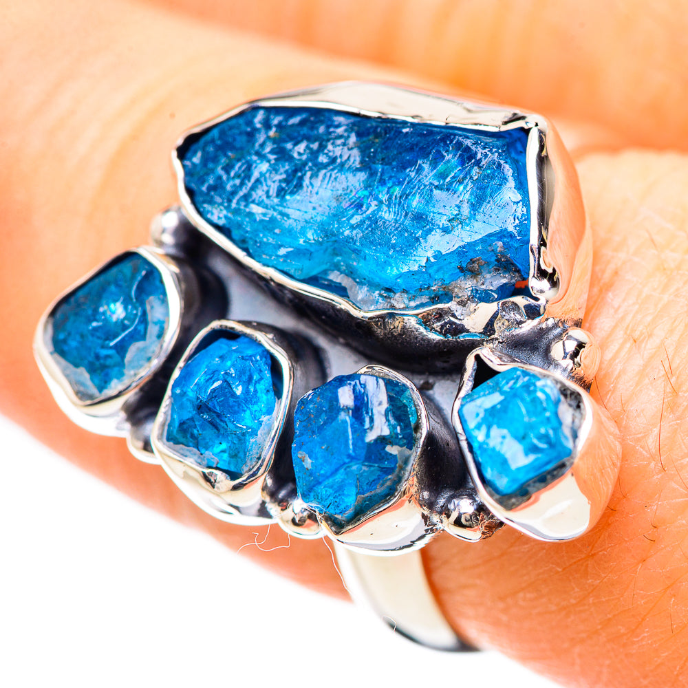 Apatite Rings handcrafted by Anasilvercos - RING133045