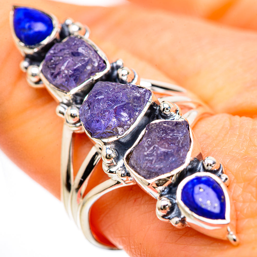 Tanzanite Rings handcrafted by Anasilvercos - RING133062