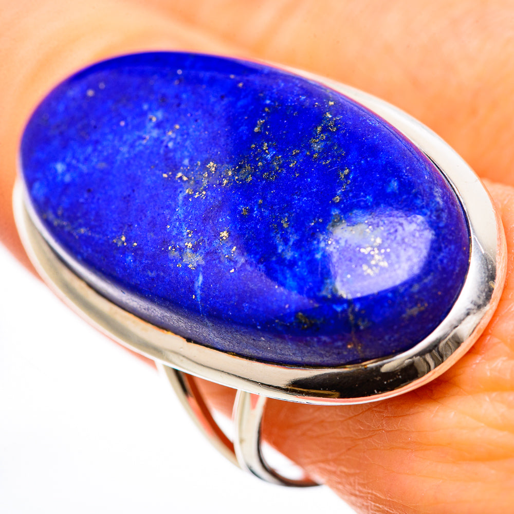 Lapis Lazuli Rings handcrafted by Anasilvercos - RING133081
