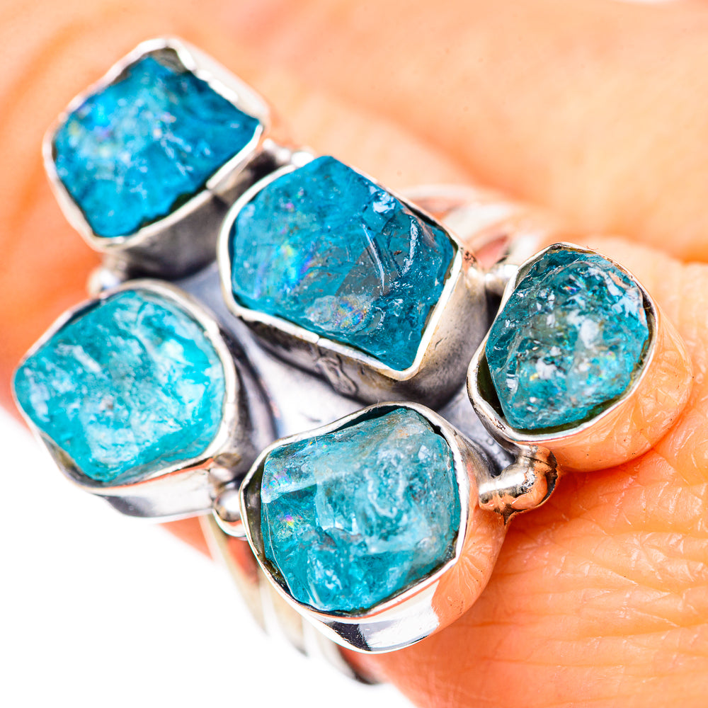 Apatite Rings handcrafted by Anasilvercos - RING133113