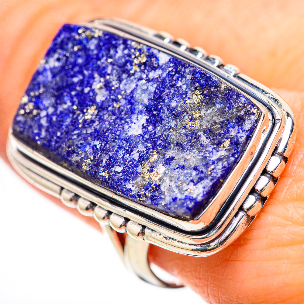 Lapis Lazuli Rings handcrafted by Anasilvercos - RING133114
