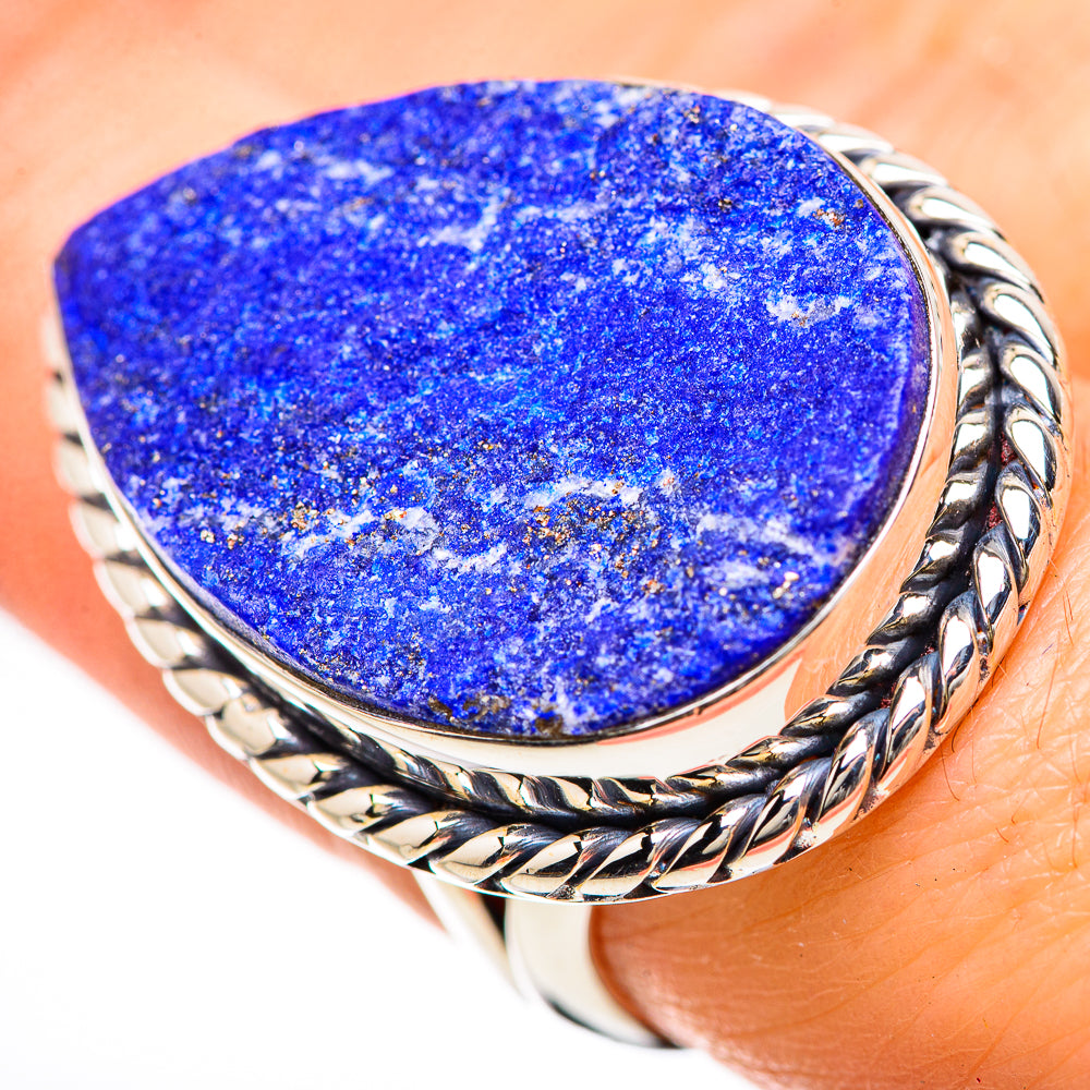 Lapis Lazuli Rings handcrafted by Anasilvercos - RING133119