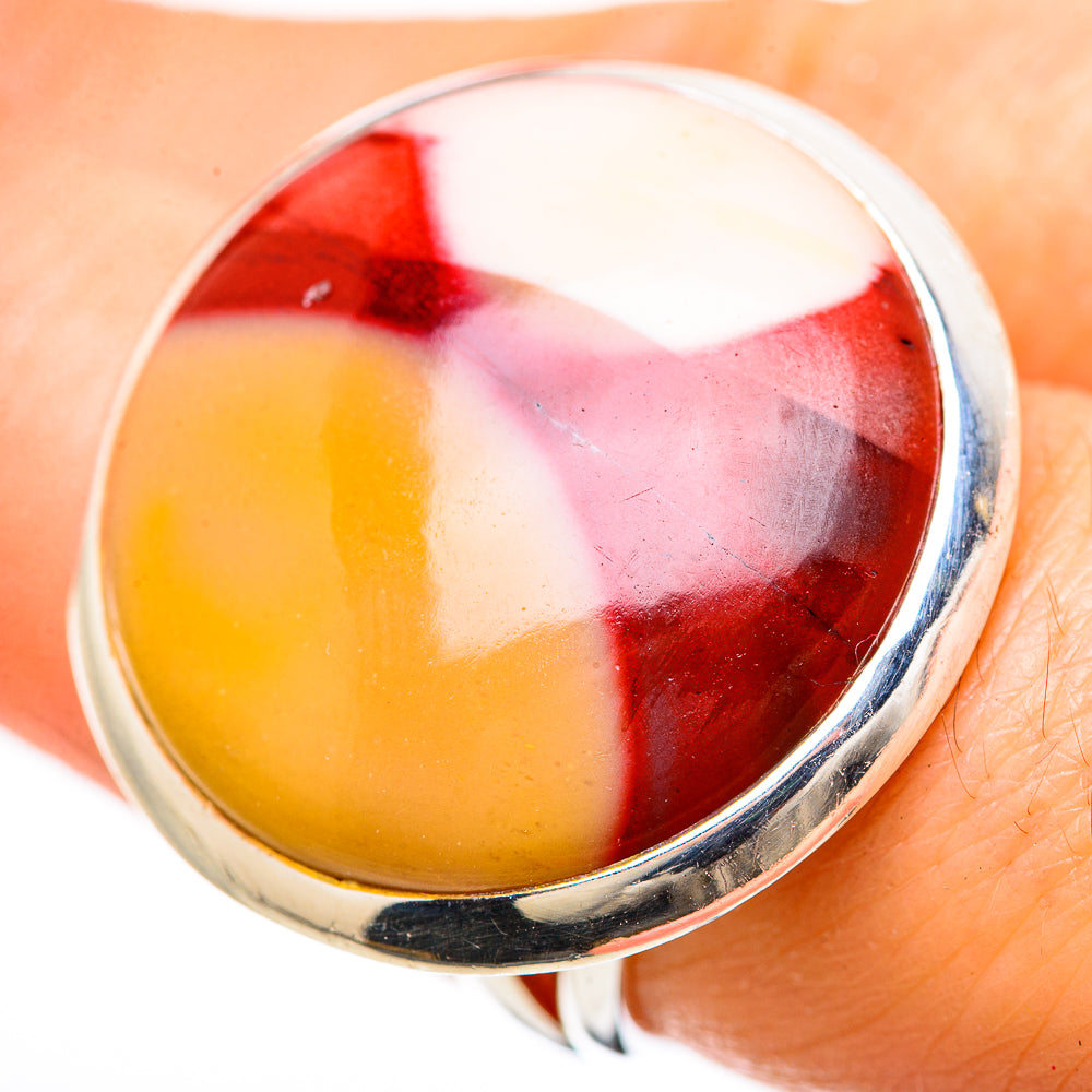 Mookaite Rings handcrafted by Anasilvercos - RING133125