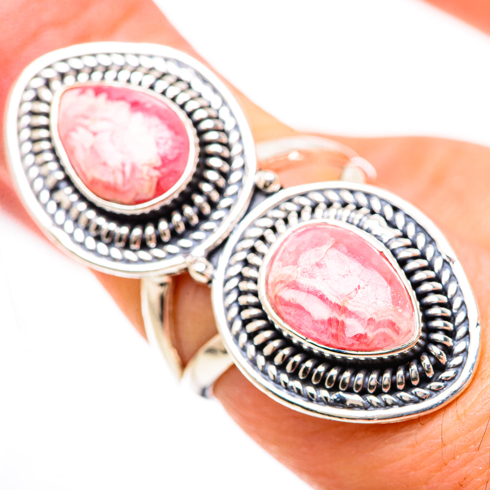 Rhodochrosite Rings handcrafted by Anasilvercos - RING133129