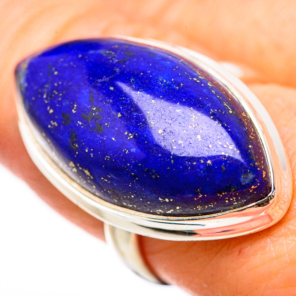 Lapis Lazuli Rings handcrafted by Anasilvercos - RING133148