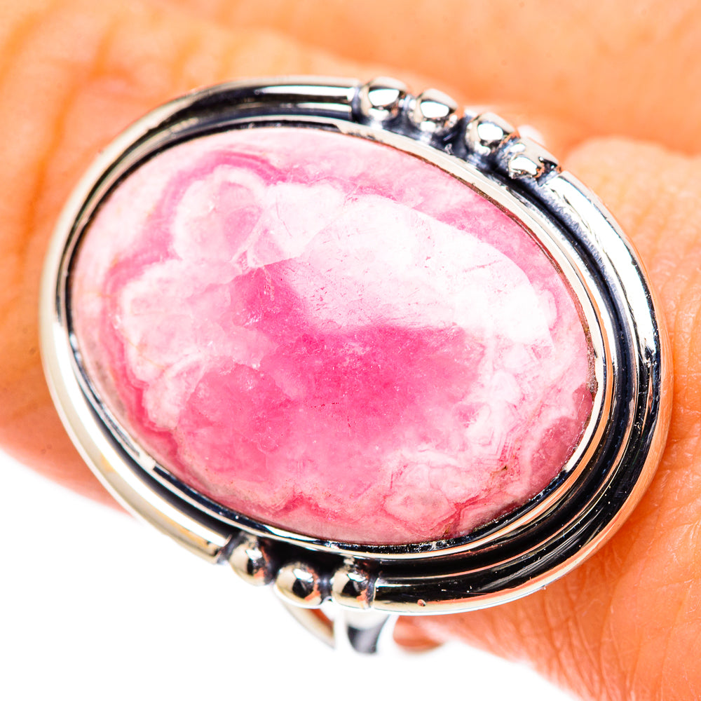 Rhodochrosite Rings handcrafted by Anasilvercos - RING133173