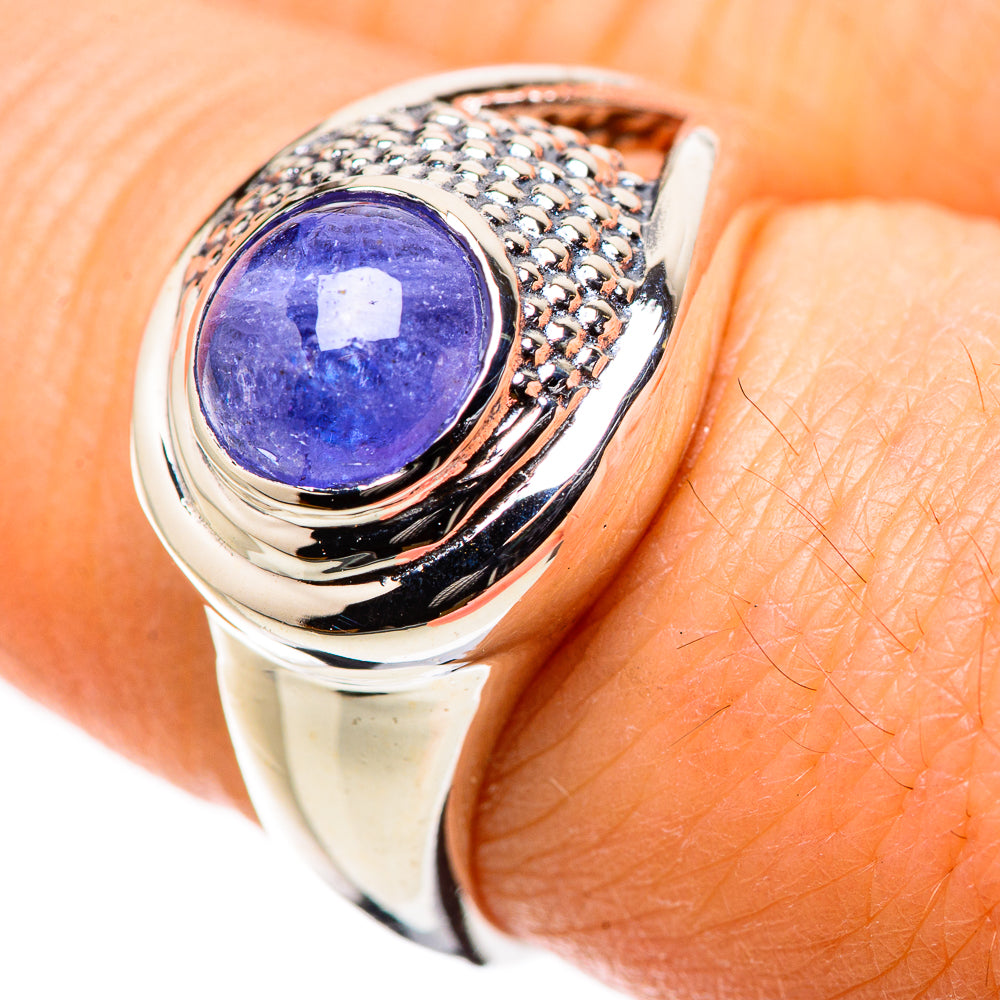 Tanzanite Rings handcrafted by Anasilvercos - RING133177