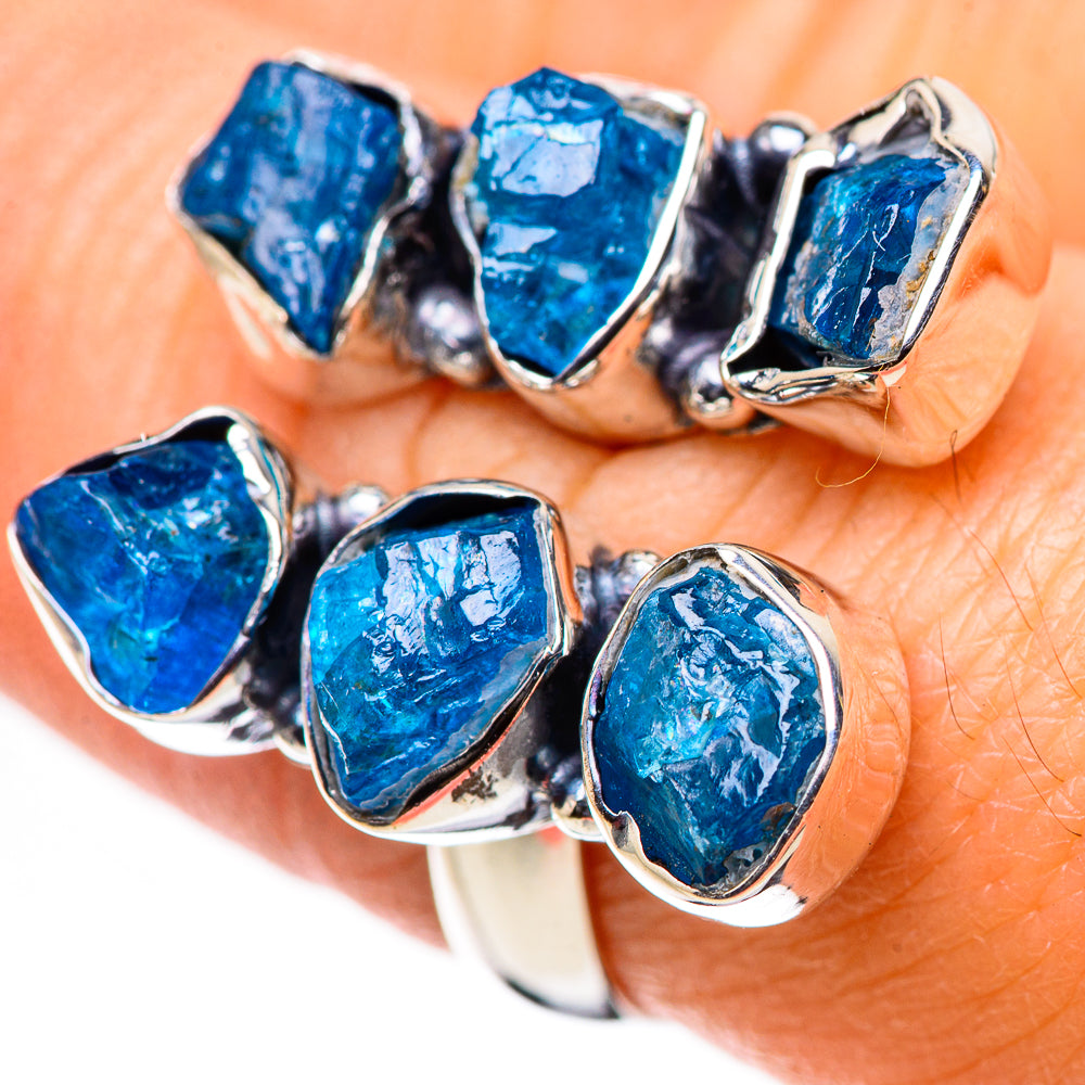 Apatite Rings handcrafted by Anasilvercos - RING133215