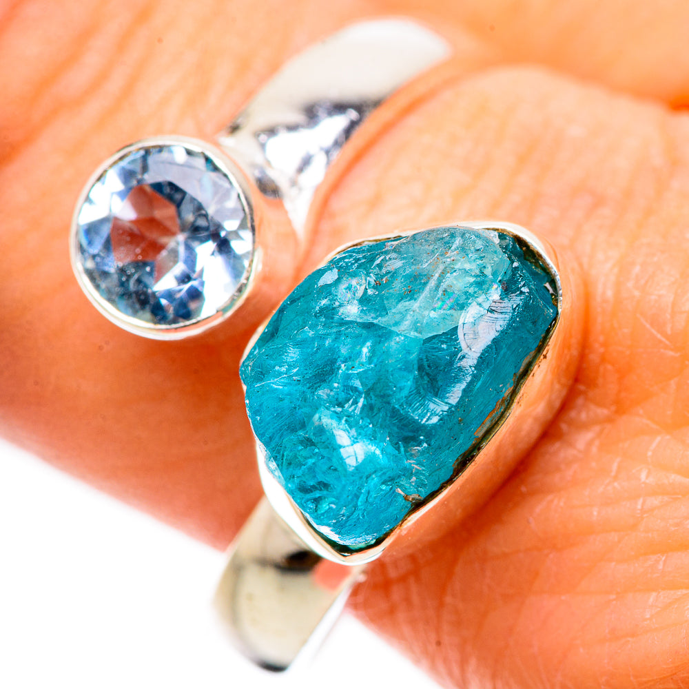 Apatite Rings handcrafted by Anasilvercos - RING133219