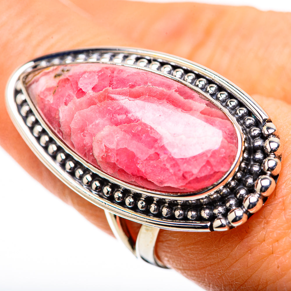 Rhodochrosite Rings handcrafted by Anasilvercos - RING133268
