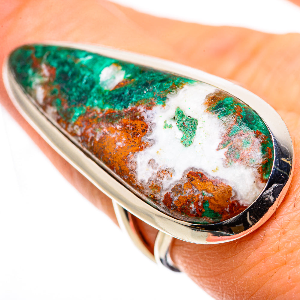Malachite Rings handcrafted by Anasilvercos - RING133297