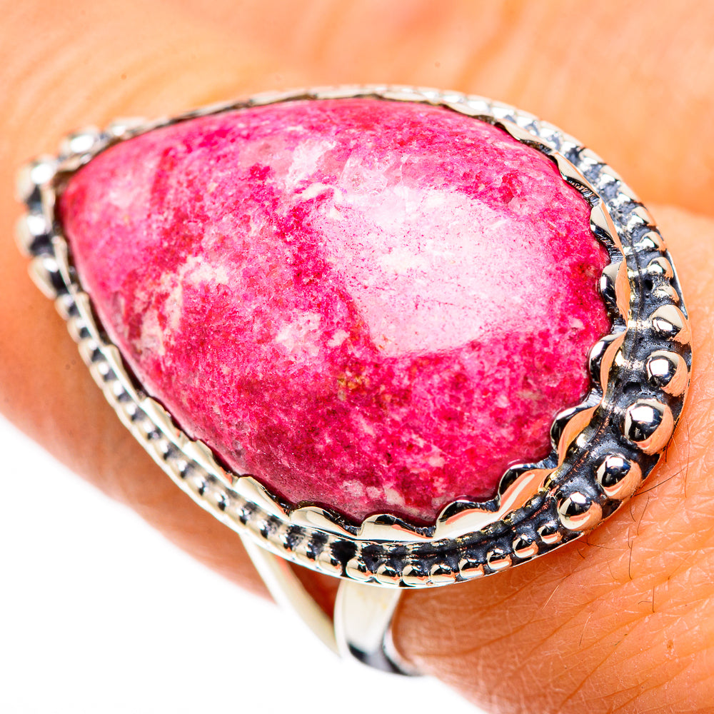 Thulite Rings handcrafted by Anasilvercos - RING133299