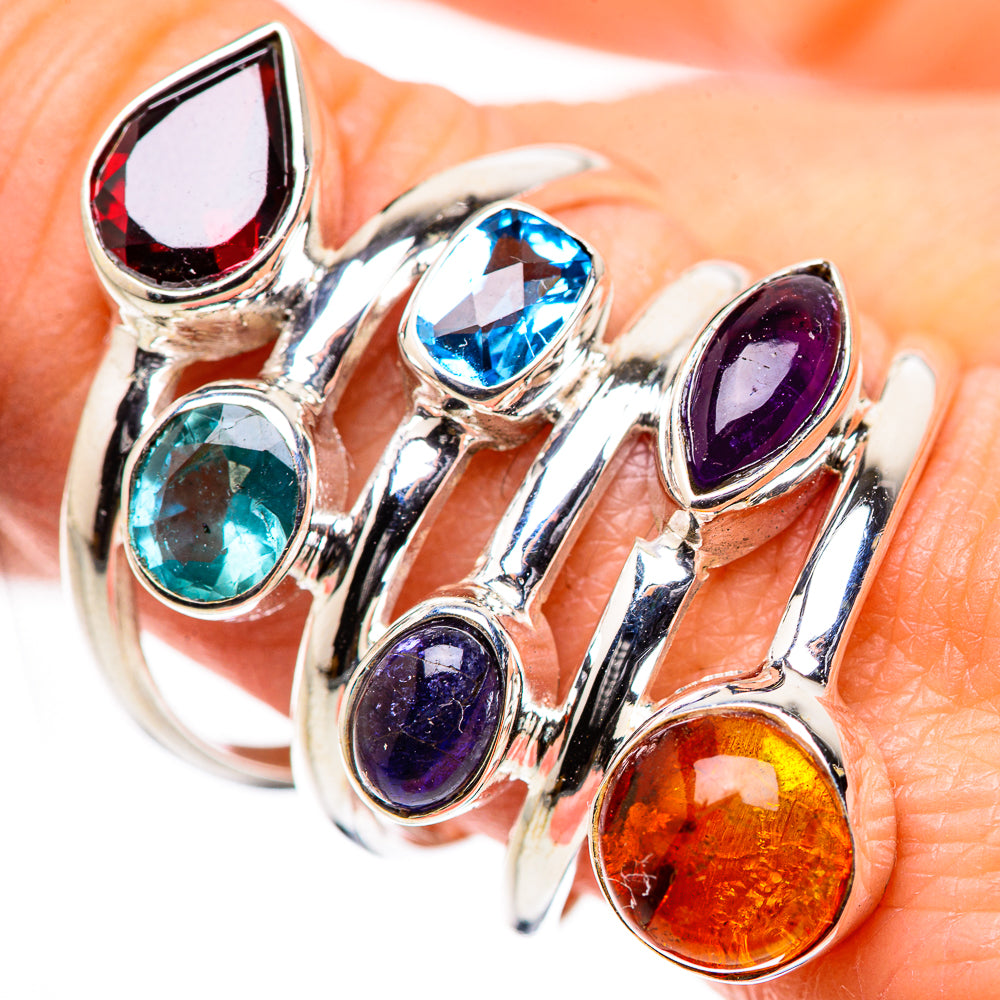 Baltic Amber Rings handcrafted by Anasilvercos - RING133347