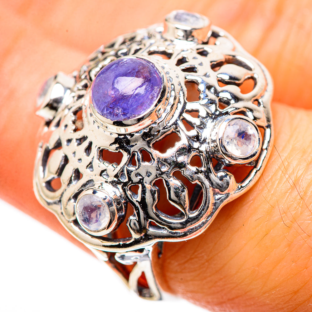 Tanzanite Rings handcrafted by Anasilvercos - RING133439