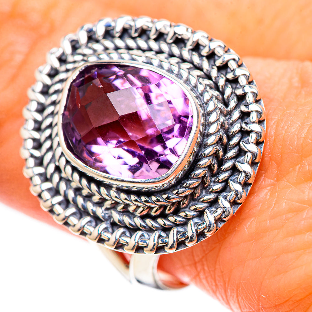 Amethyst Rings handcrafted by Anasilvercos - RING133440
