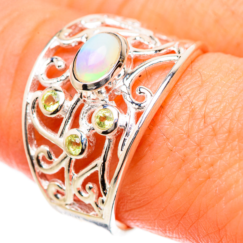 Larimar Rings handcrafted by Anasilvercos - RING133443