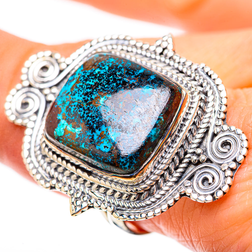 Shattuckite Rings handcrafted by Anasilvercos - RING133495