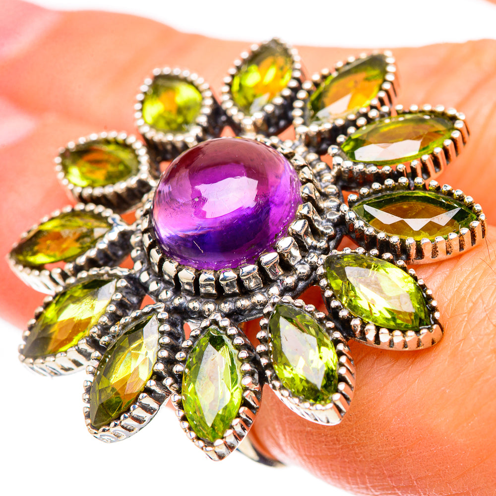 Amethyst Rings handcrafted by Anasilvercos - RING133500