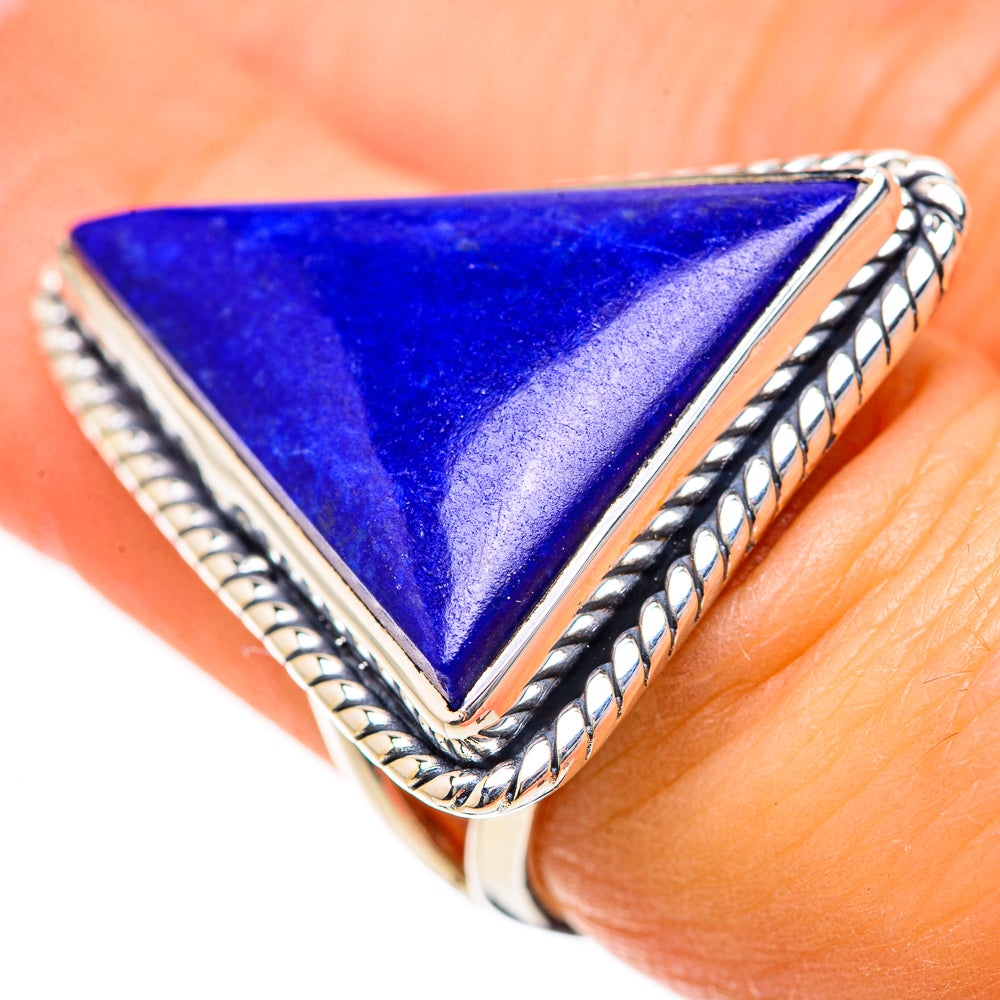 Lapis Lazuli Rings handcrafted by Anasilvercos - RING133510