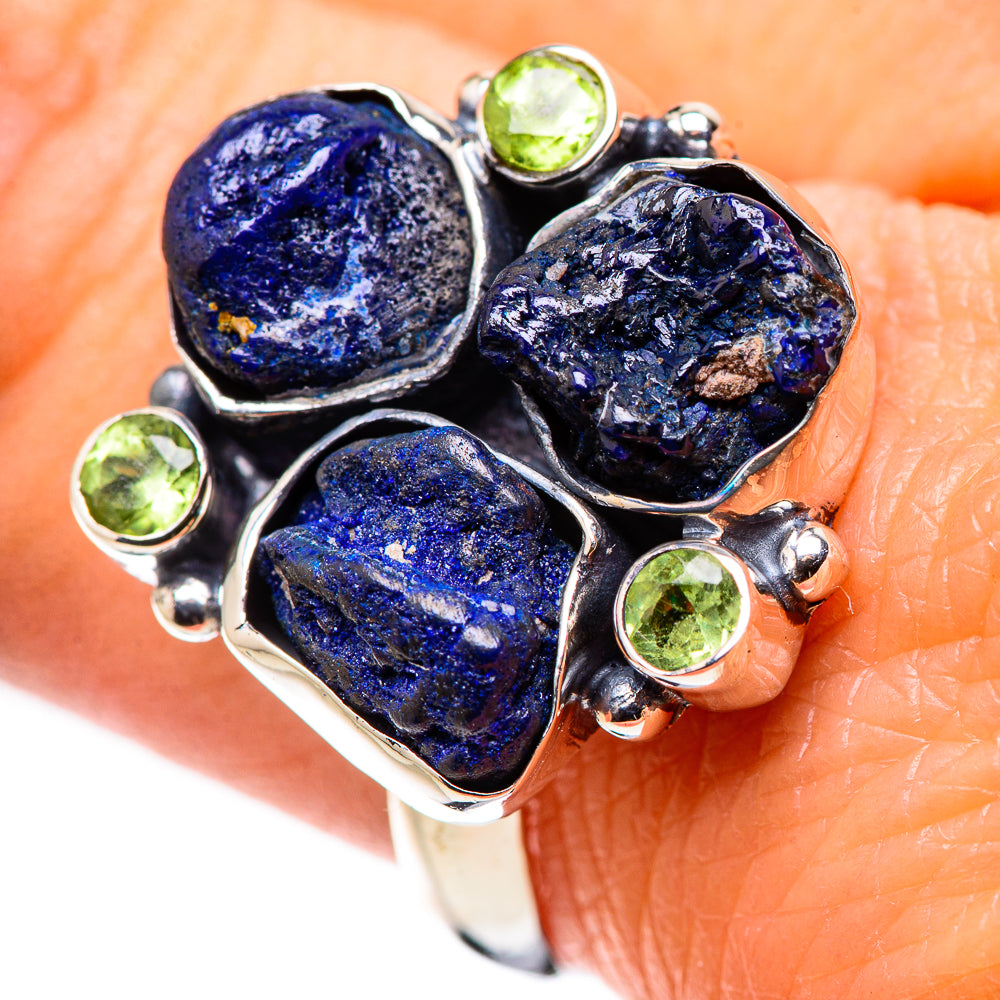 Lapis Lazuli Rings handcrafted by Anasilvercos - RING133572