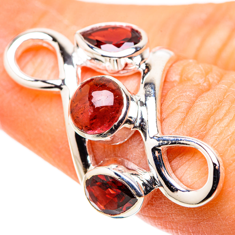 Garnet Rings handcrafted by Anasilvercos - RING133618