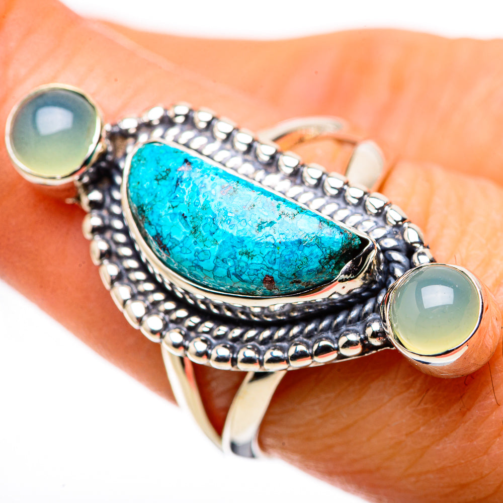 Shattuckite Rings handcrafted by Anasilvercos - RING133693