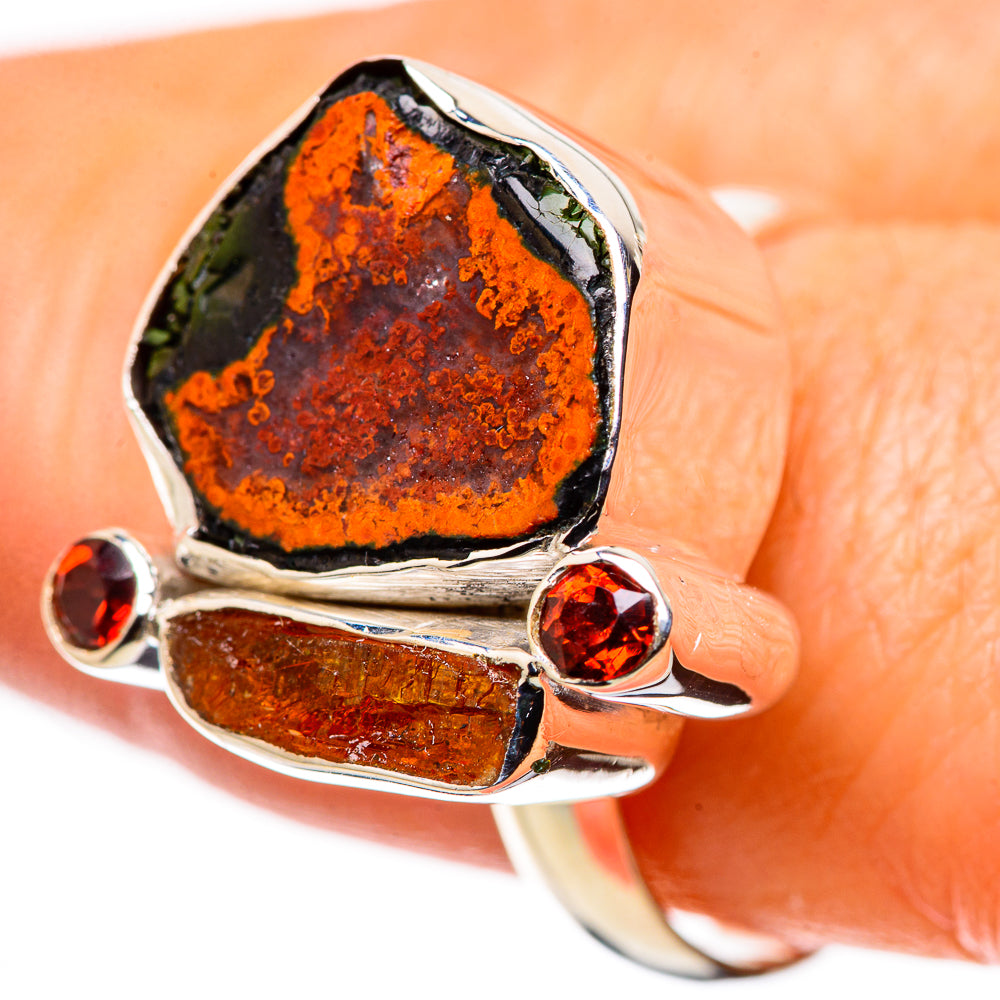 Coconut Geode Druzy Rings handcrafted by Anasilvercos - RING133703