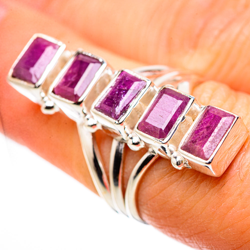Ruby Rings handcrafted by Anasilvercos - RING133707