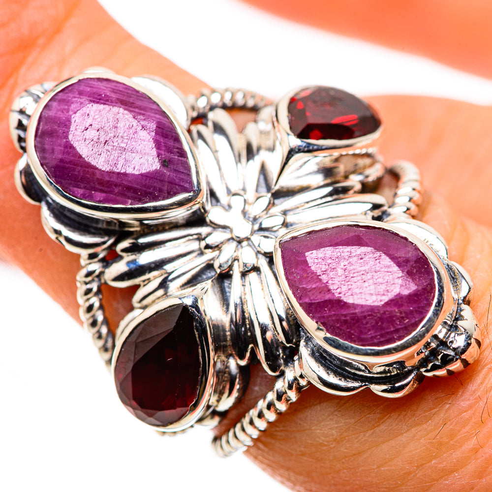 Ruby Rings handcrafted by Anasilvercos - RING133709