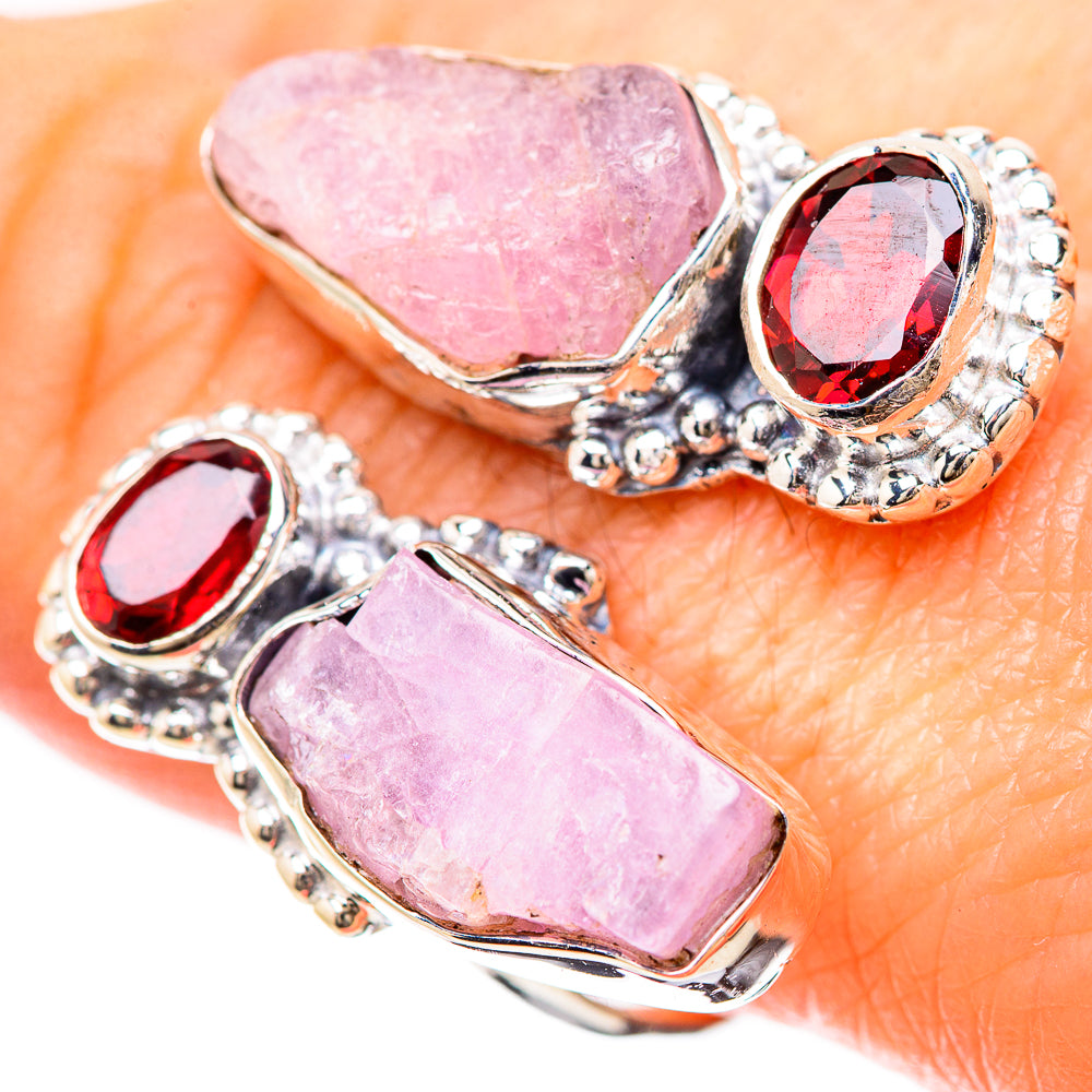 Kunzite Rings handcrafted by Anasilvercos - RING133805