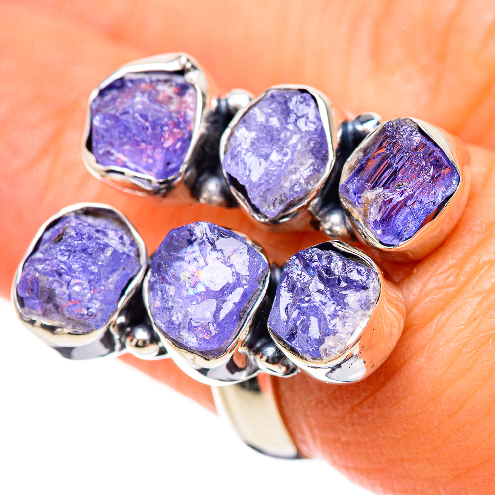 Tanzanite Rings handcrafted by Anasilvercos - RING133810