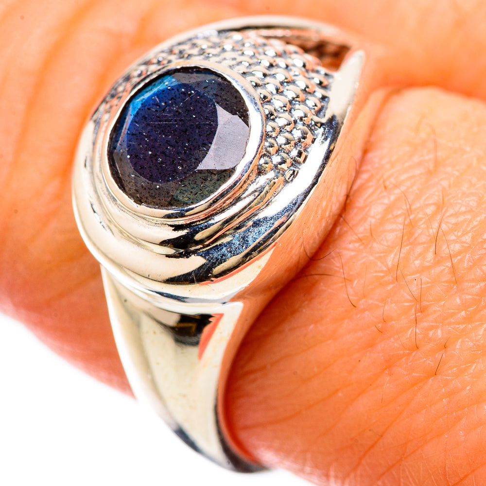 Labradorite Rings handcrafted by Anasilvercos - RING133851