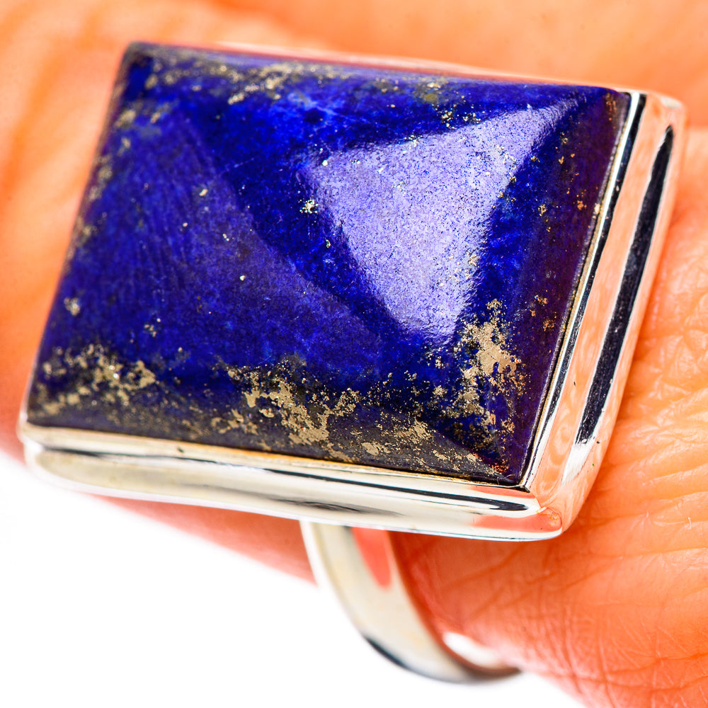 Lapis Lazuli Rings handcrafted by Anasilvercos - RING133886